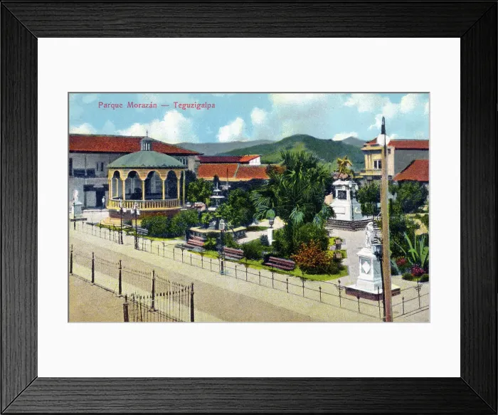 Framed Print : Tegucigalpa Central Park - Tegucigalpa, Honduras Framed Print : Tegucigalpa Central Park - Tegucigalpa, Honduras