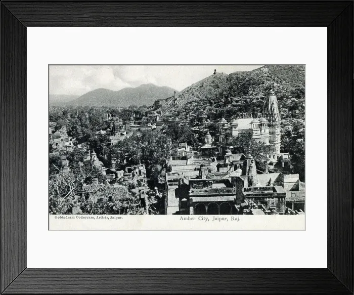 Framed Print : Amer, Jaipur district, Rajasthan, India Framed Print : Amer, Jaipur district, Rajasthan, India