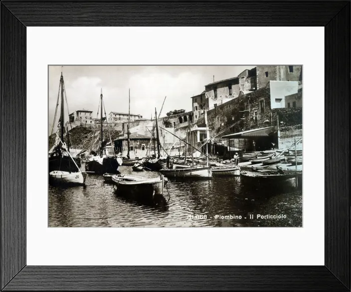Framed Print : Piombino, Province of Livorno, Italy - The Marina Framed Print : Piombino, Province of Livorno, Italy - The Marina