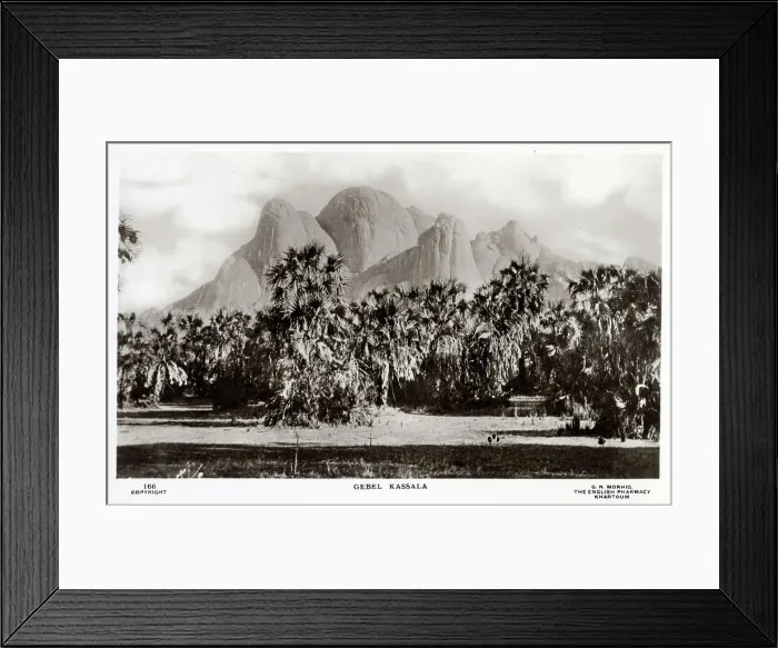 Framed Print : Sudan - Jebel Kassala - Taka Mountains Framed Print : Sudan - Jebel Kassala - Taka Mountains
