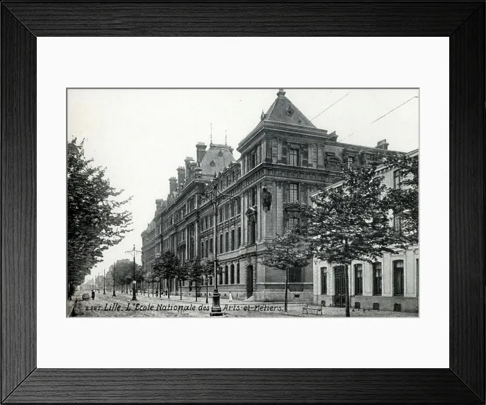 Framed Print : Lille, France - L'Ecole Nationale des Arts-et-Metiers Framed Print : Lille, France - L'Ecole Nationale des Arts-et-Metiers