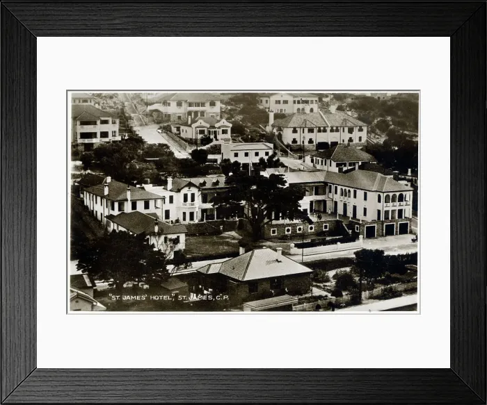 Framed Print : St. James Hotel, St. James, Cape Peninsula, South Africa Framed Print : St. James Hotel, St. James, Cape Peninsula, South Africa