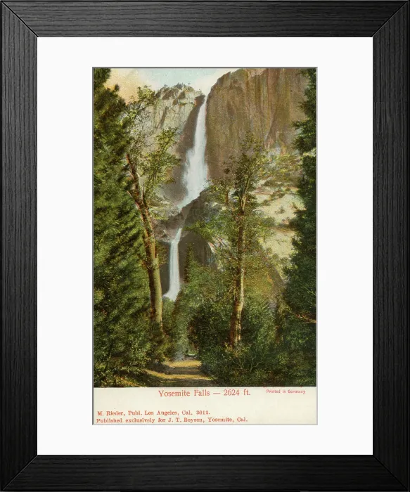Framed Print : Yosemite Falls, California, USA Framed Print : Yosemite Falls, California, USA