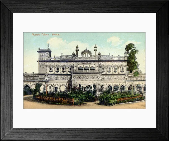 Framed Print : Mustafa Palace, Meerut, Uttar Pradesh, India Framed Print : Mustafa Palace, Meerut, Uttar Pradesh, India