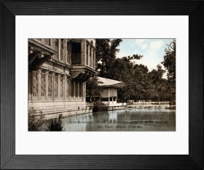 Framed Print : Istanbul, Turkey - Sweet (Fresh) Waters of Europe Framed Print : Istanbul, Turkey - Sweet (Fresh) Waters of Europe