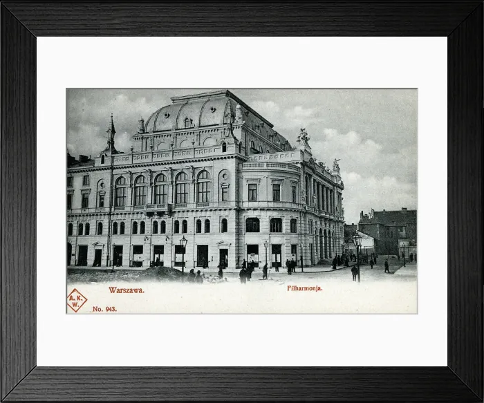 Framed Print : Warsaw Philharmonic Hall, Warsaw, Poland Framed Print : Warsaw Philharmonic Hall, Warsaw, Poland