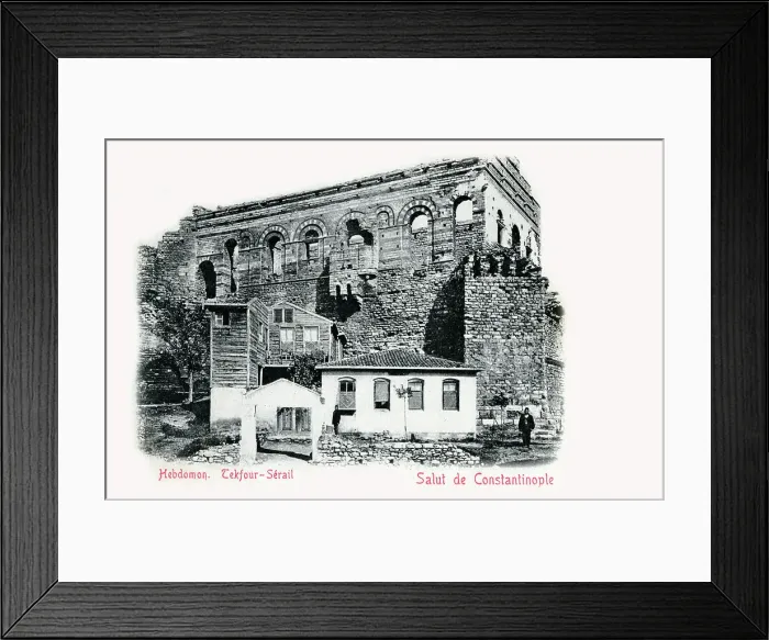 Framed Print : The Palace of the Porphyrogenitus - Istanbul, Turkey Framed Print : The Palace of the Porphyrogenitus - Istanbul, Turkey