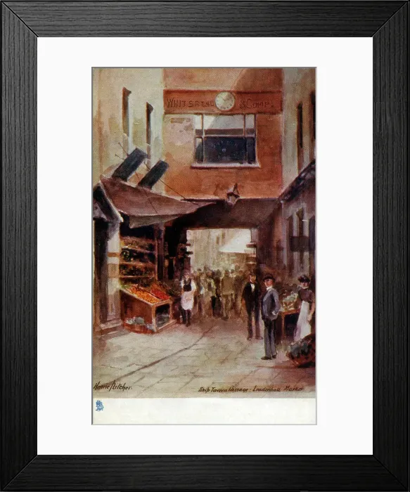 Framed Print : Ship Tavern Passage, Leadenhall Market, London Framed Print : Ship Tavern Passage, Leadenhall Market, London