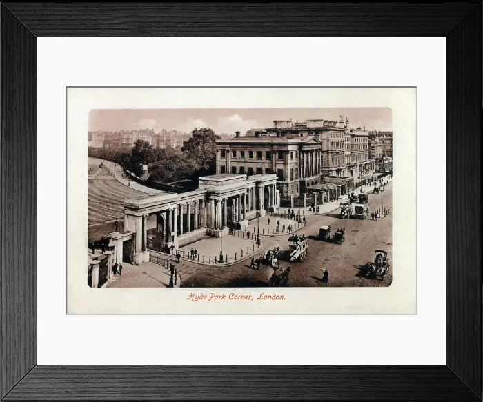 Framed Print : Hyde Park Corner, London Framed Print : Hyde Park Corner, London
