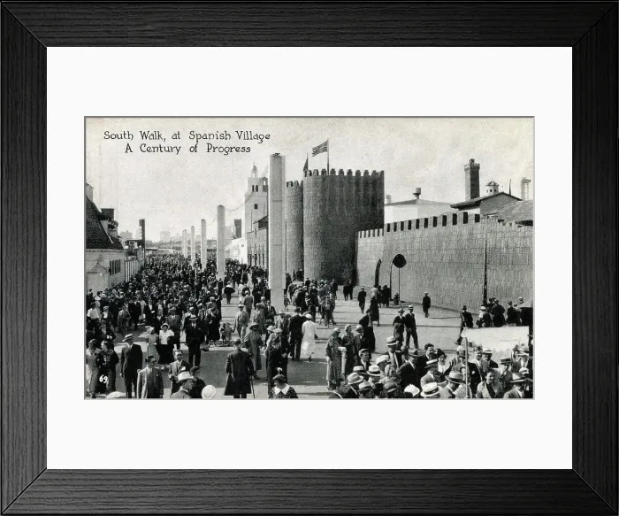 Framed Print : A Century of Progress International Exposition - Chicago Framed Print : A Century of Progress International Exposition - Chicago