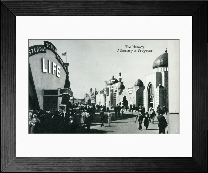 Framed Print : A Century of Progress International Exposition - Chicago Framed Print : A Century of Progress International Exposition - Chicago