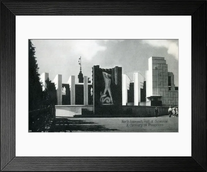 Framed Print : A Century of Progress International Exposition - Chicago Framed Print : A Century of Progress International Exposition - Chicago