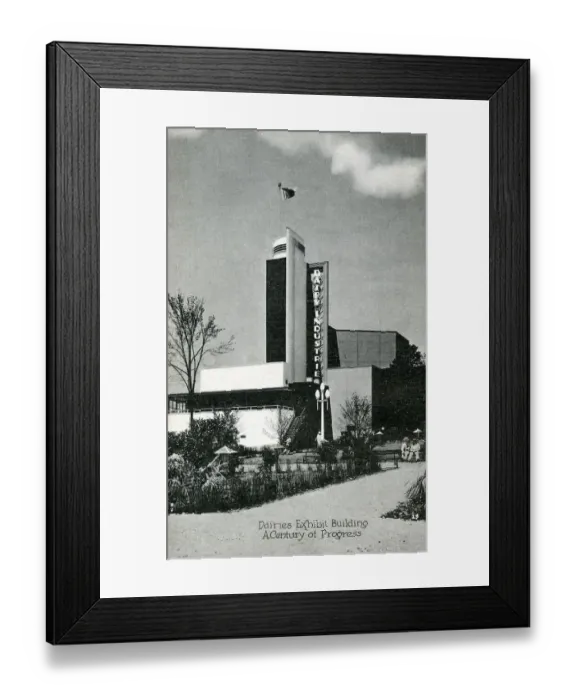 Framed Print : A Century of Progress International Exposition - Chicago