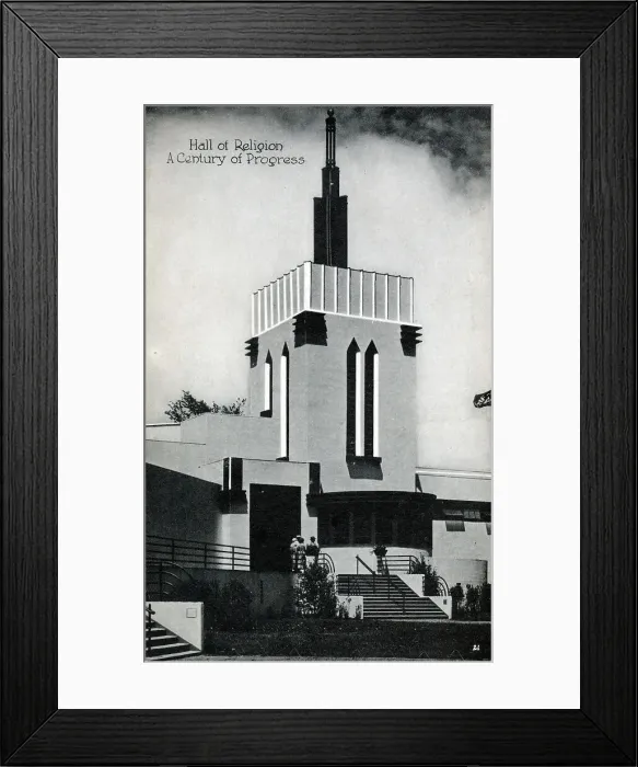 Framed Print : A Century of Progress International Exposition - Chicago Framed Print : A Century of Progress International Exposition - Chicago