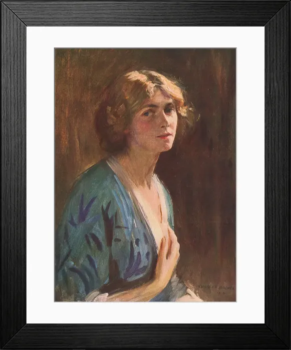 Framed Print : Miss Gertrude Robins Framed Print : Miss Gertrude Robins