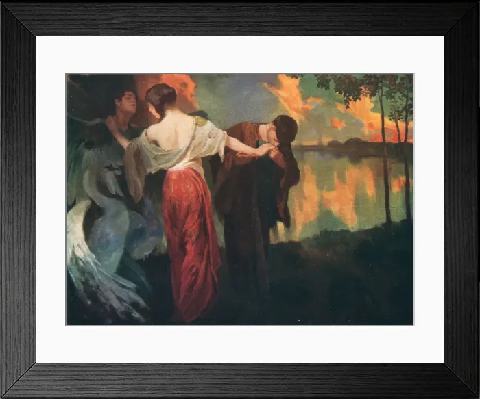 Framed Print : The Wild Swans Framed Print : The Wild Swans