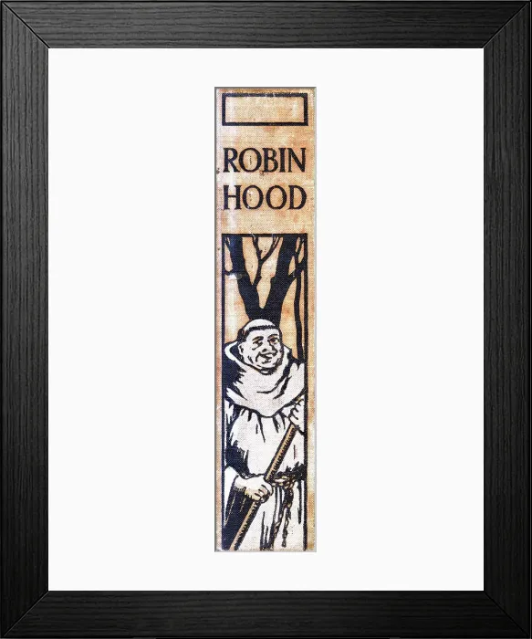 Framed Print : Book Spine - Robin Hood Framed Print : Book Spine - Robin Hood
