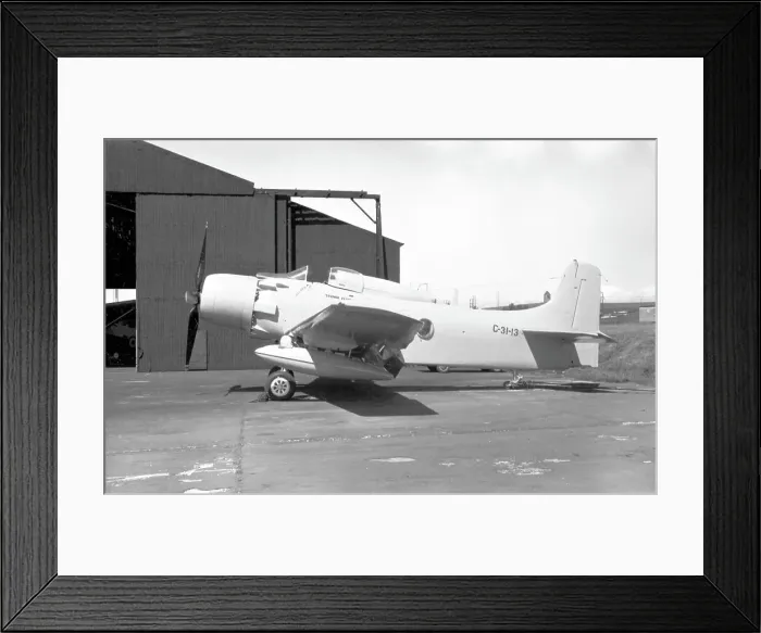 Framed Print : Douglas Skyraider AEW.1 G-31-13 Framed Print : Douglas Skyraider AEW.1 G-31-13