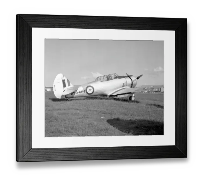 Framed Print : Commonwealth Aircraft Corporation Wirraway A20-664