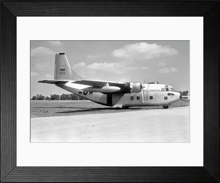 Framed Print : Fairchild C-123B Provider FAV 1675 Framed Print : Fairchild C-123B Provider FAV 1675
