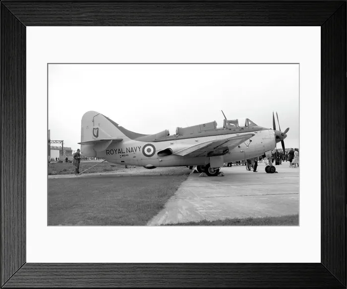 Framed Print : Fairey Gannet AS.1 WN346 Framed Print : Fairey Gannet AS.1 WN346