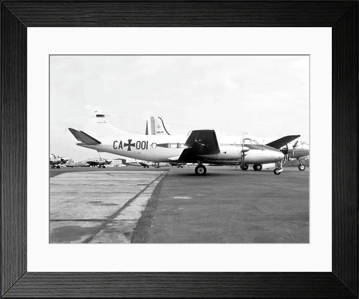 Framed Print : de Havilland Heron 2 CA+001 Framed Print : de Havilland Heron 2 CA+001