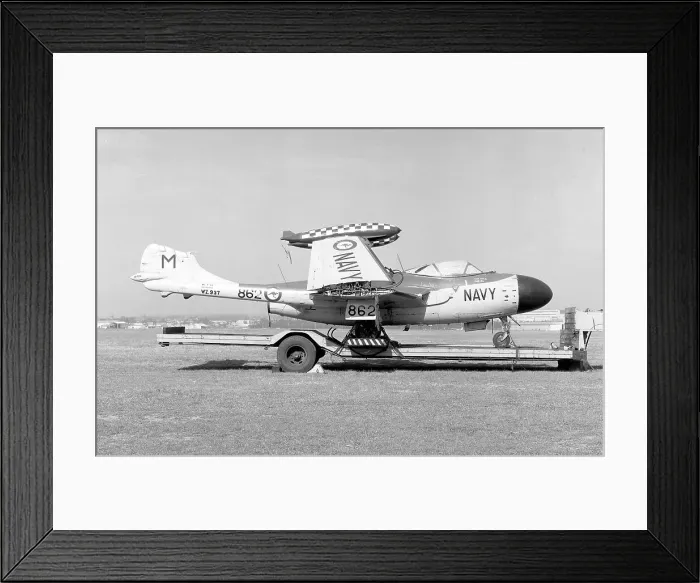 Framed Print : de Havilland Sea Venom FAW.53 WZ937 Framed Print : de Havilland Sea Venom FAW.53 WZ937