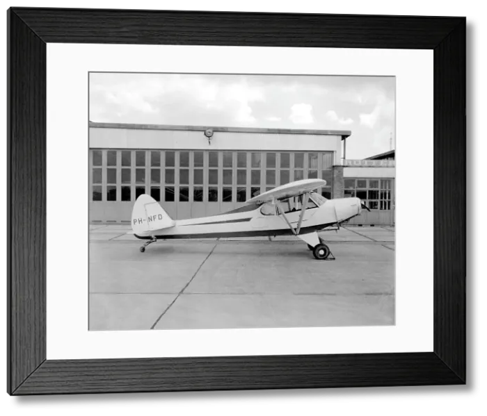Framed Print : Piper Super Cub PH-NFD Framed Print : Piper Super Cub PH-NFD