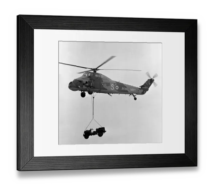 Framed Print : Westland Wessex HU.5 XS523 Framed Print : Westland Wessex HU.5 XS523