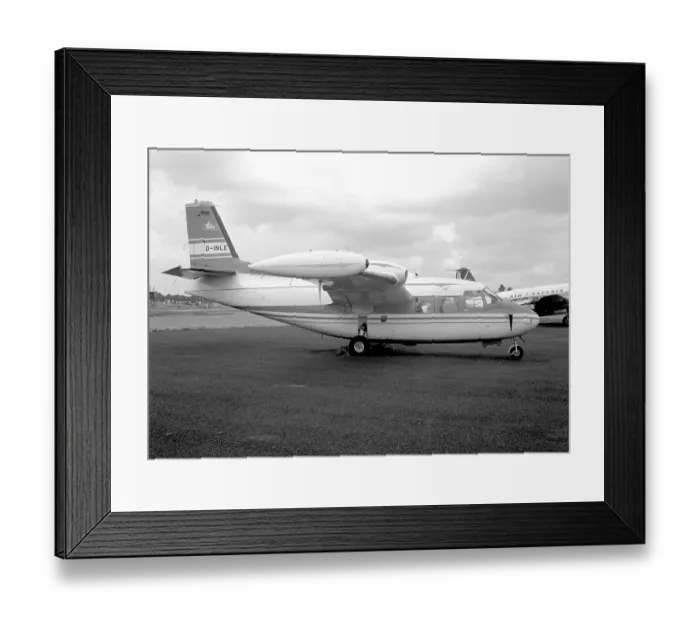 Framed Print : Piaggio P.166 D-INLE Framed Print : Piaggio P.166 D-INLE