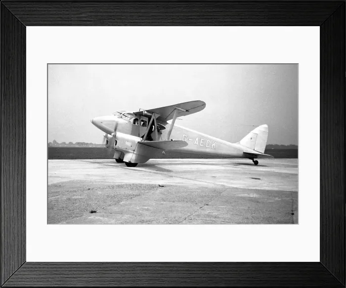 Framed Print : de Havilland Dragonfly G-AEDK Framed Print : de Havilland Dragonfly G-AEDK
