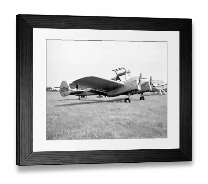 Framed Print : Miles Gemini G-AMDE Framed Print : Miles Gemini G-AMDE