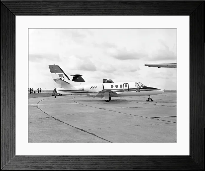 Framed Print : Cessna Citation I N10 Framed Print : Cessna Citation I N10