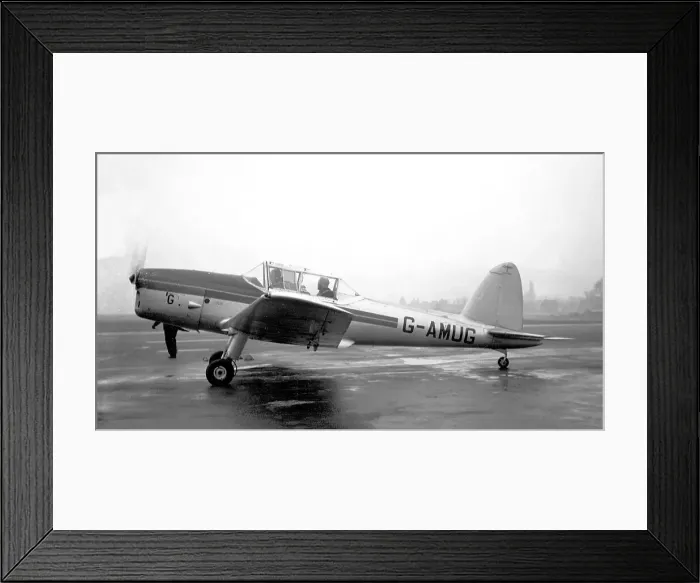 Framed Print : de Havilland Chipmunk 21 G-AMUG Framed Print : de Havilland Chipmunk 21 G-AMUG