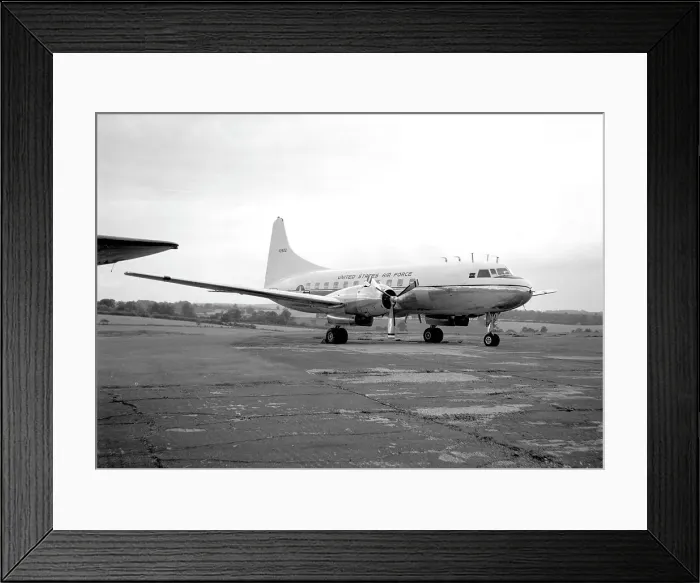 Framed Print : Convair VC-131D 54-2822 Framed Print : Convair VC-131D 54-2822