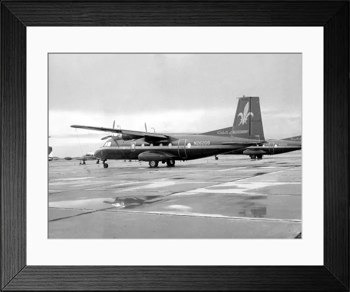 Framed Print : Nord 262A N26208 Celeste d ALLEGHENY Framed Print : Nord 262A N26208 Celeste d ALLEGHENY