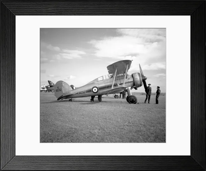 Framed Print : Gloster Gladiator K8032 / G-AMRK Framed Print : Gloster Gladiator K8032 / G-AMRK