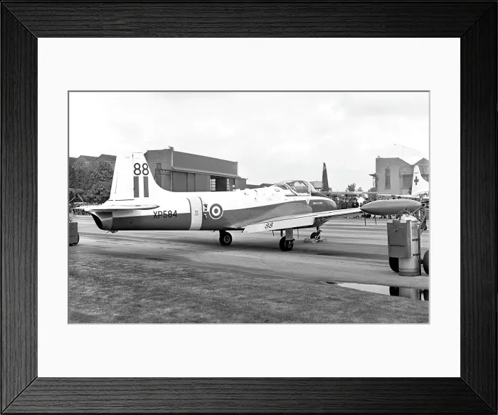 Framed Print : Hunting Jet Provost T.4 XP584 Framed Print : Hunting Jet Provost T.4 XP584