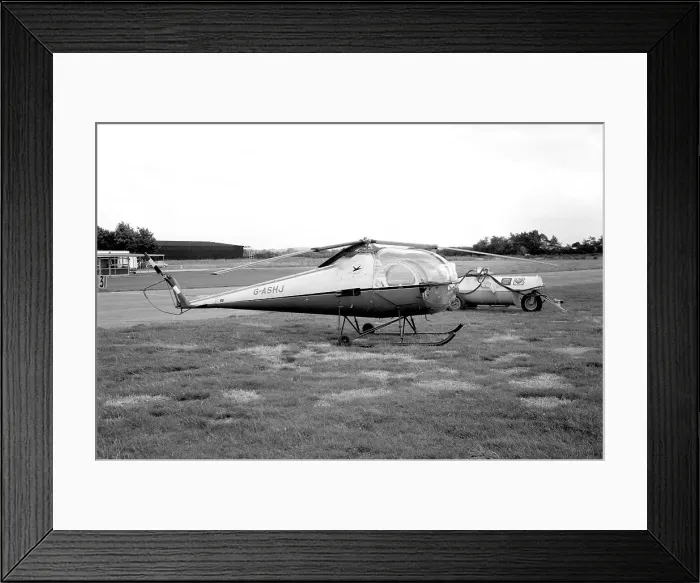 Framed Print : Brantly B-2B G-ASHJ Framed Print : Brantly B-2B G-ASHJ
