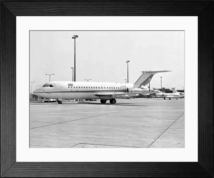 Framed Print : BAC 1-11 HZ-MAM Framed Print : BAC 1-11 HZ-MAM
