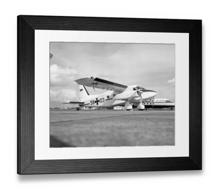 Framed Print : Dornier Do 28D Skyservant 59+03 Framed Print : Dornier Do 28D Skyservant 59+03