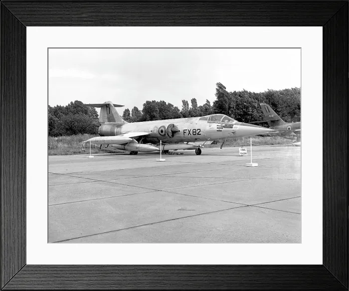 Framed Print : Lockheed F-104G Starfighter FX82 Framed Print : Lockheed F-104G Starfighter FX82