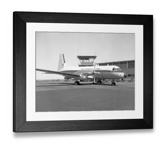 Framed Print : Hawker Siddeley HS-748 A10-596 Framed Print : Hawker Siddeley HS-748 A10-596
