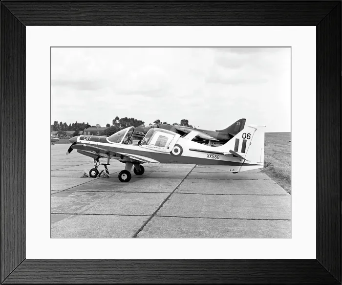 Framed Print : Scottish Aviation Bulldog T.1 XX558 Framed Print : Scottish Aviation Bulldog T.1 XX558