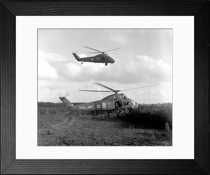 Framed Print : Westland Wessex HU.5 XS480 B Framed Print : Westland Wessex HU.5 XS480 B