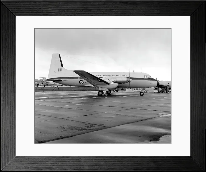 Framed Print : Hawker Siddeley HS-748 Srs.2 / 228 A10-603 Framed Print : Hawker Siddeley HS-748 Srs.2 / 228 A10-603