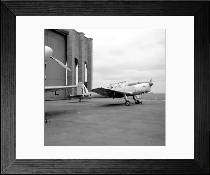 Framed Print : de Havilland Chipmunk T.10 WB654 Framed Print : de Havilland Chipmunk T.10 WB654