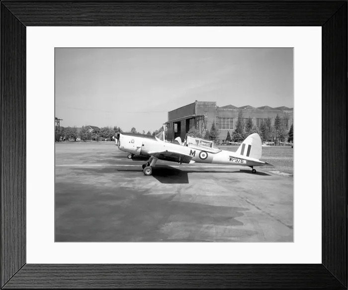 Framed Print : de Havilland Chipmunk T.10 WP976 Framed Print : de Havilland Chipmunk T.10 WP976