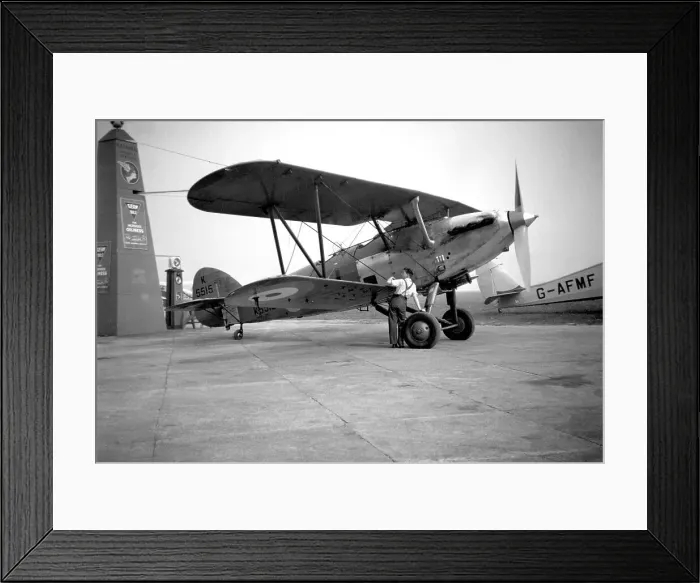 Framed Print : Hawker Hind Trainer K5515 Framed Print : Hawker Hind Trainer K5515
