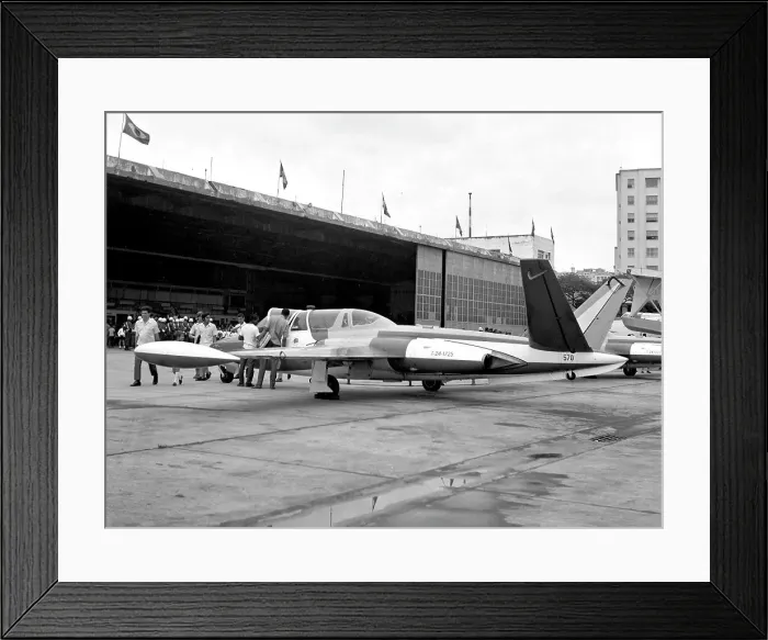 Framed Print : Fouga T24 FAB 1725 Framed Print : Fouga T24 FAB 1725